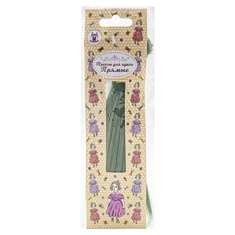 26298 Трессы 'Элит' прямые №17/HT-4027, длина 17см, ширина 100 см, 1шт — PalitraMastera