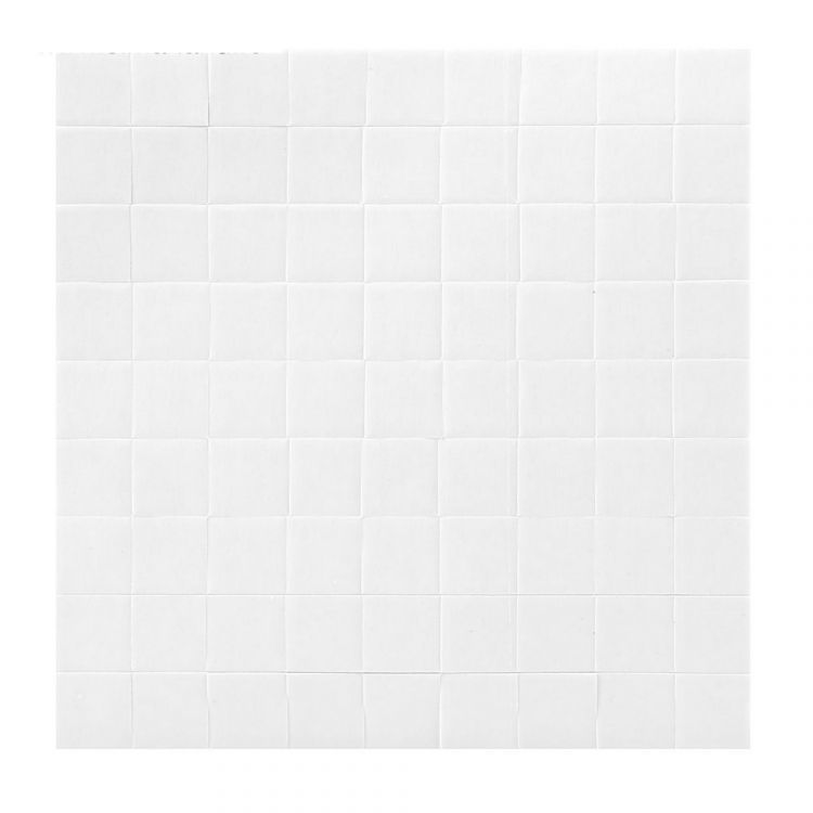 Подушечки клеевые, двусторонние, квадратные, размер 1 шт 1*1 см  1565746 — PalitraMastera