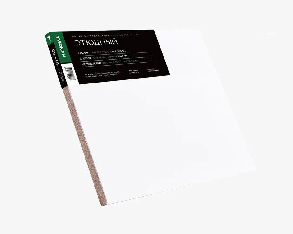50х60 холст грунтованный этюдный фото 1 — PalitraMastera
