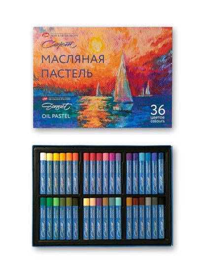 Пастель масляная "Сонет", 36 цветов &mdash; PalitraMastera