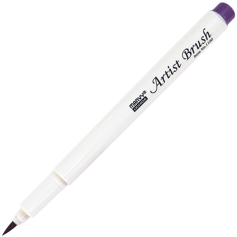 Маркер-кисть, акварельные чернила на водной основе Pale Violet MAR1100/31 /Marvy фото 1 — PalitraMastera
