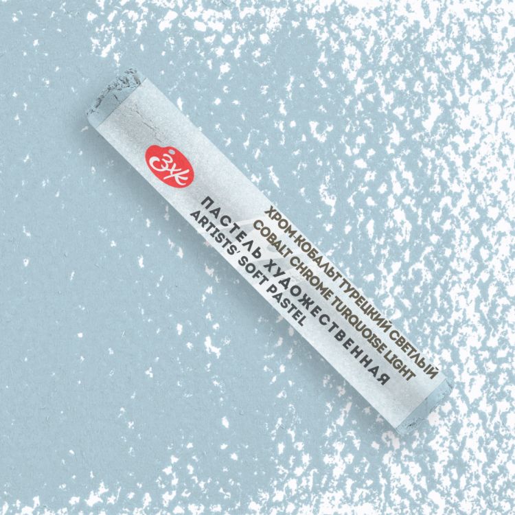 Мастер-Класс художественная пастель Хром-кобальт турецкий светлый — PalitraMastera