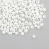 Бисер стекло 4 мм "Капелька. Белое облако" 10 гр  9627175 фото 1 — PalitraMastera