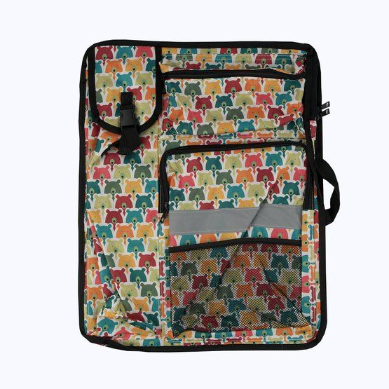 Папка-рюкзак для художника A3, 53x43см, медведи — PalitraMastera