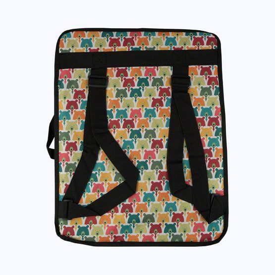 Папка-рюкзак для художника A3, 53x43см, медведи — PalitraMastera