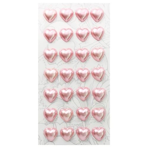 ASS1269 Декоративные наклейки "Жемчуг" 12мм, Астра (Z42 пыльная роза) фото 1 &mdash; PalitraMastera