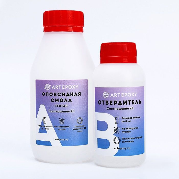 Эпоксидная смола для творчества ArtEpoxy Густая, 300 г — PalitraMastera