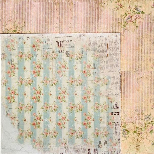 Бумага для скрапбукинга 30,5*30,5 см 180г/м2 "Вдохновение" фото 1 &mdash; PalitraMastera