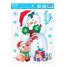 Наклейка интерьерная "Снеговик", 21х29.7 см  3401957 фото 1 — PalitraMastera