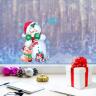 Наклейка интерьерная "Снеговик", 21х29.7 см  3401957 фото 2 — PalitraMastera