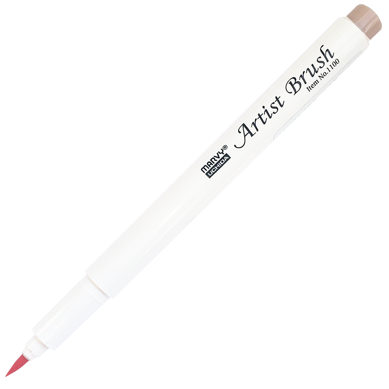 Маркер-кисть, акварельные чернила на водной основе Pastel Peach MAR1100/77 /Marvy фото 1 &mdash; PalitraMastera