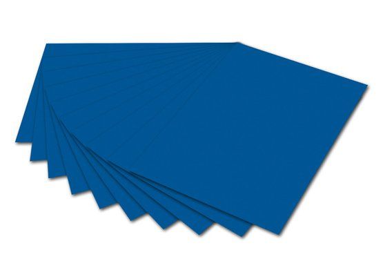 FOLIA Бумага цветная, 300 г/м2, 50х70 см, королевский голубой — PalitraMastera