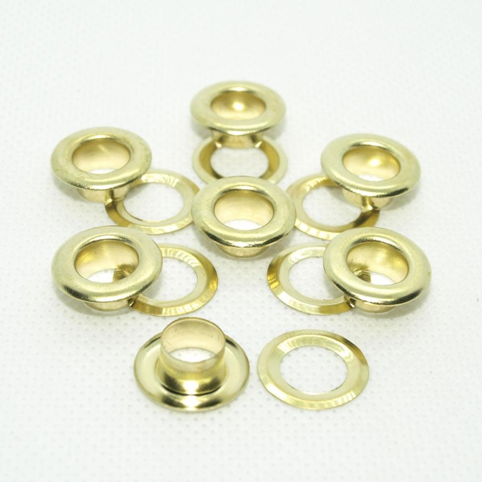 Люверсы №01.7 ФАСОВКА d 3 мм 1 x 10 шт золото фото 1 — PalitraMastera