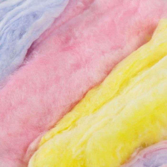 Хлопко-вискозное цветное волокно п/эт 500±10гр МИКС 10386573 — PalitraMastera