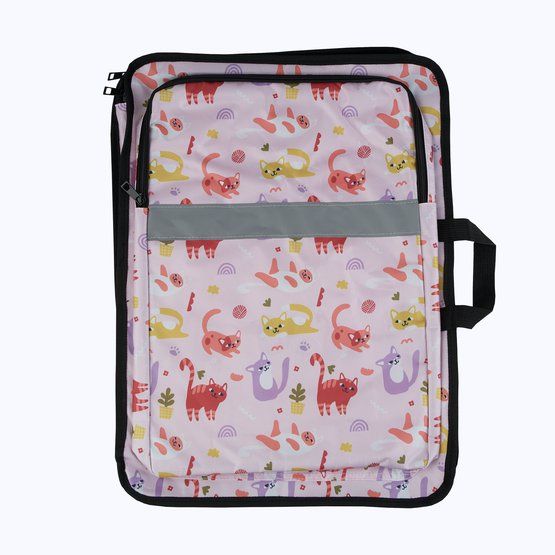 Папка-рюкзак для художника A3, 37x50см, коты — PalitraMastera