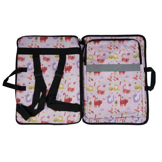 Папка-рюкзак для художника A3, 37x50см, коты — PalitraMastera