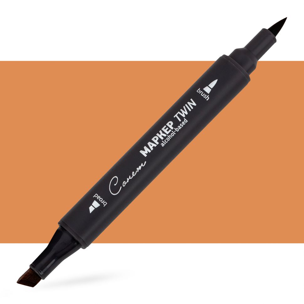 Маркер спиртовой Сонет Twin Brush, коричневый картофель--- фото 1 — PalitraMastera