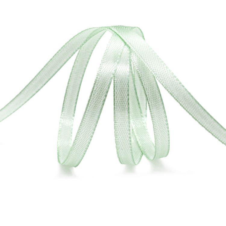 Лента атласная 0,6см*22,86м (097 св. бирюзовый) — PalitraMastera