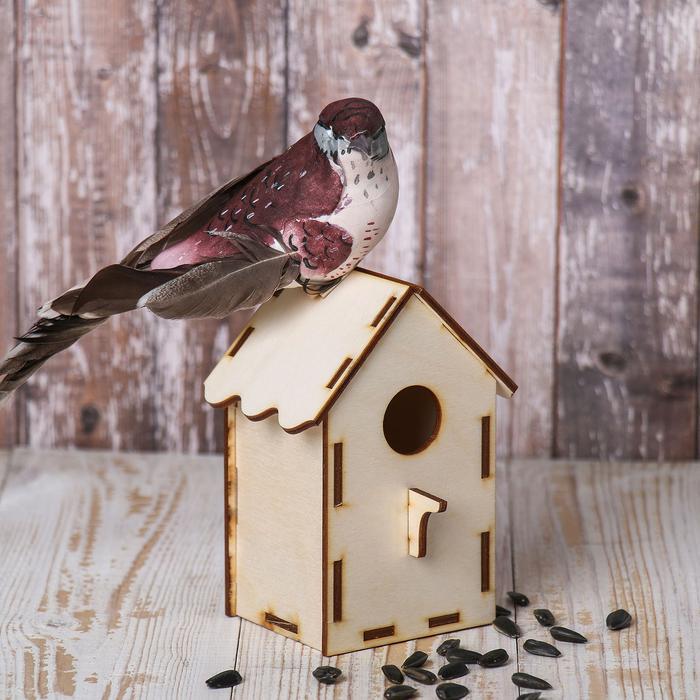 Скворечник, 12 х 6 х 7 см — PalitraMastera