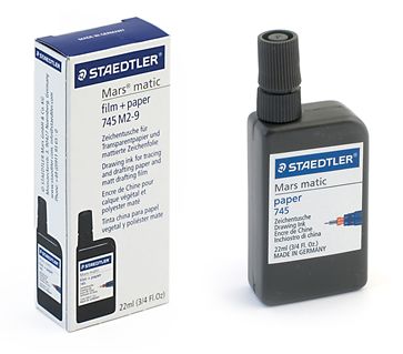 Тушь черная для плёнки и бумаги , 22 мл фото 1 — PalitraMastera