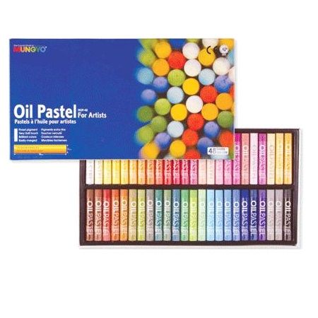 Пастель масляная круглая художественная 48 цветов в картонной коробке фото 1 &mdash; PalitraMastera