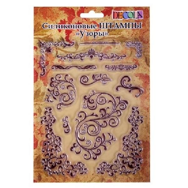 Силиконовые штампы &quot;Узоры&quot; — PalitraMastera