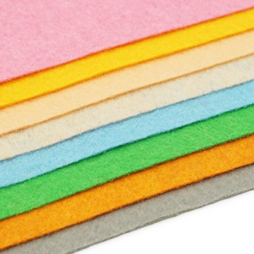 Фетр листовой мягкий ассорти, 1.0мм, 20х30см, 8шт/упак, Astra&amp;Craft (1) — PalitraMastera