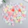 Бусины для творчества пластик «Цветок ландыша пастель» набор 80 шт. полупрозрачный 1.1х1.1х0.9 см фото 1 &mdash; PalitraMastera