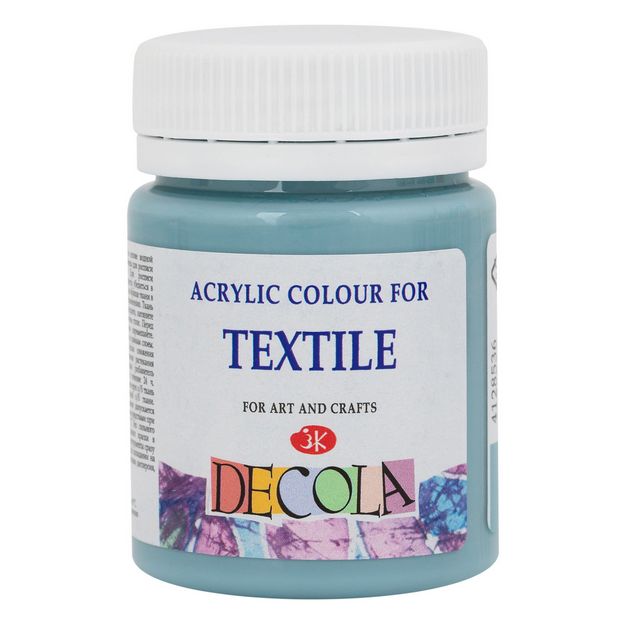 Серо-голубая акрил ткань Декола 50 мл — PalitraMastera