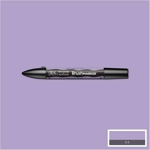 Winsor&amp;Newton  Маркер художественный Brush, сиреневый — PalitraMastera