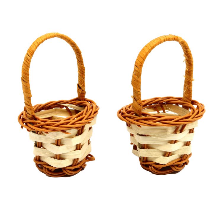 AR1315 Корзиночка плетеная 5,5см, 2шт/упак — PalitraMastera