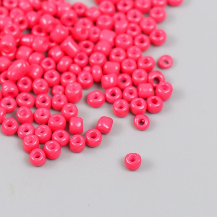 Бисер круглый 6/0 в бутылочке &quot; Коралл&quot; 20 гр  10073769 — PalitraMastera