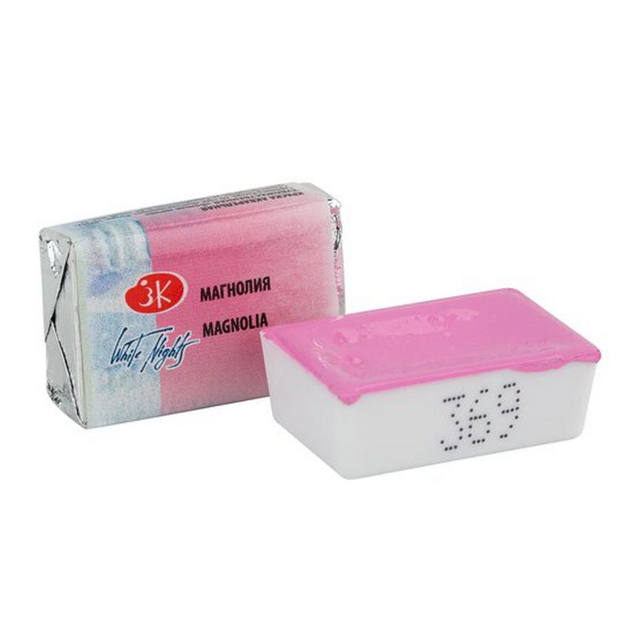 Магнолия Белые Ночи акварель кювета 2,5 мл фото 1 — PalitraMastera