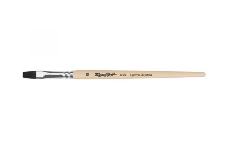 Кисть Имитация белки пл. кор. п/лак №10 — PalitraMastera