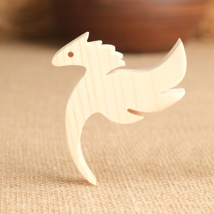 Заготовка для творчества &quot;Дракон парящий&quot;, 6 х 8,5 х 1,2см 9769833 — PalitraMastera