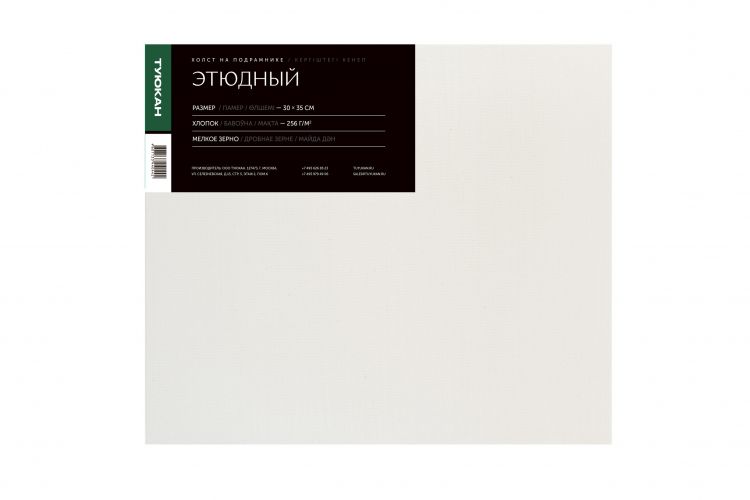 30х35 холст грунтованный этюдный — PalitraMastera