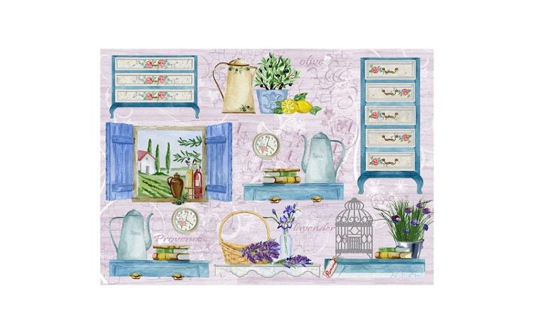 Рисовая бумага для декупажа &quot;Craft Premier&quot;, A3, 25г/м, &quot;Прованс на кухне&quot; CP00508 — PalitraMastera