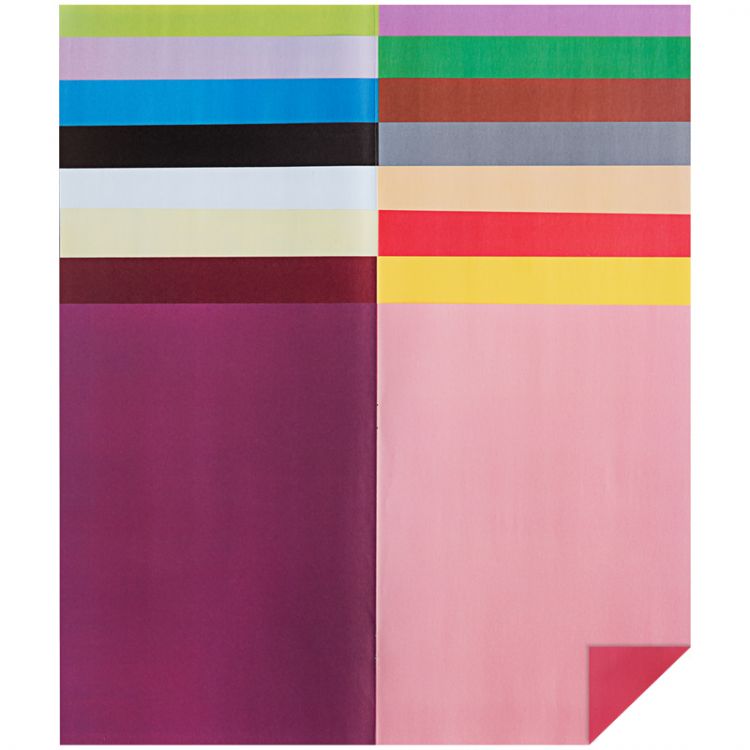 Цветная бумага двустор. A4, Мульти-Пульти, 16л., 32цв., офсетная, на скобе &mdash; PalitraMastera