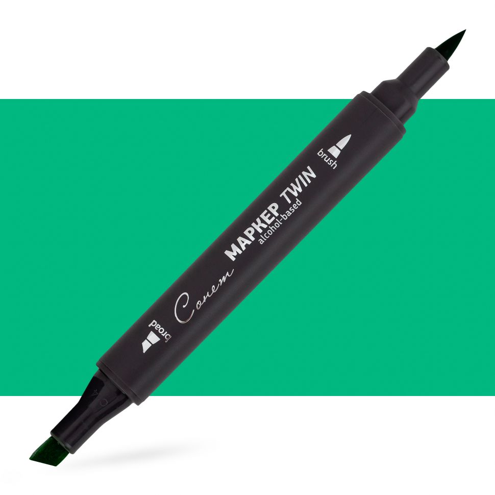 Маркер спиртовой Сонет Twin Brush, шартрез фото 1 — PalitraMastera