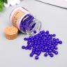 Бисер круглый 6/0 в бутылочке "Ярко-синий" 20 гр  6075120 фото 2 — PalitraMastera