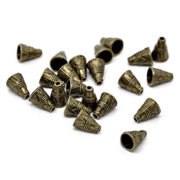 Бусина &quot;Конус, окончание &quot; 11x9mm (под аничную бронзу) — PalitraMastera