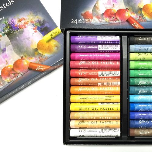 Пастель масляная мягкая профессиональная 48 цветов в картонной коробке — PalitraMastera