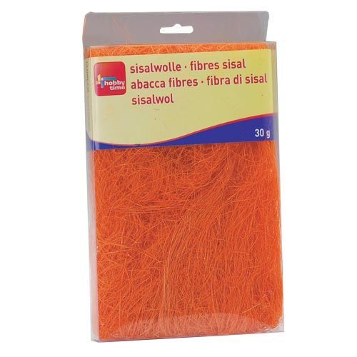 63807004 Сизаль, 30г, оранжевый фото 1 — PalitraMastera