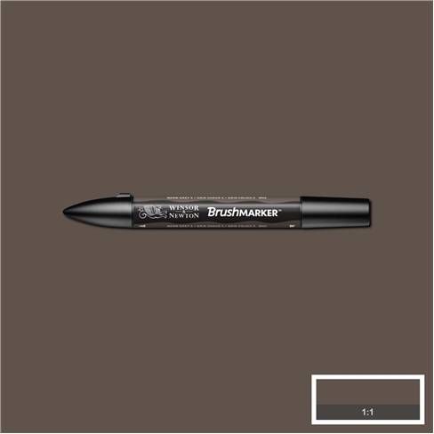 Winsor&amp;Newton  Маркер художественный Brush, теплый серый 5 — PalitraMastera