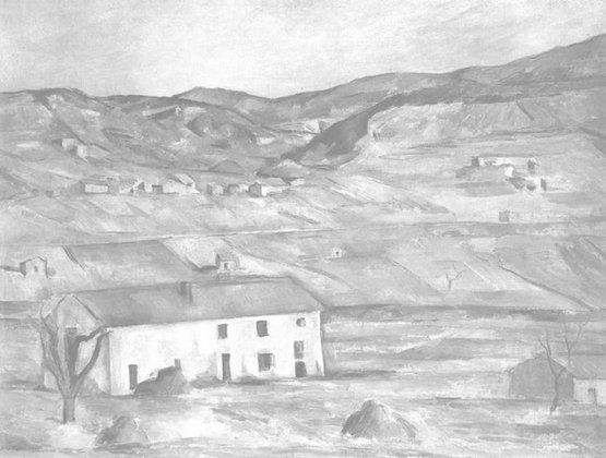 Сонет Холст на картоне с эскизом, Гардан, 30х40 см фото 1 — PalitraMastera