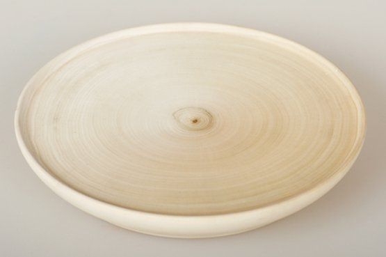 Деревянная заготовка из липы Тарелка диаметр 100мм фото 1 — PalitraMastera