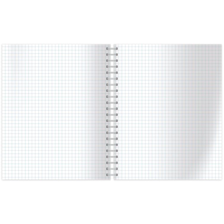 Тетрадь 96л., А5, клетка, на гребне BG &quot;Лес&quot; — PalitraMastera