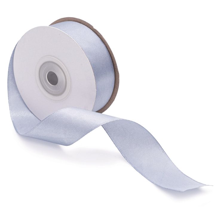 Лента атласная 2,5см*22,86м (151 серо-голубой) — PalitraMastera