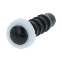 HobbyBe CRE- 6 Глаза кристальные с шайбами d 6 мм 2 шт. белый фото 1 &mdash; PalitraMastera