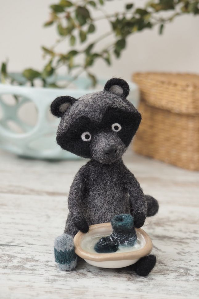 Енот-полоскун фото 1 — PalitraMastera